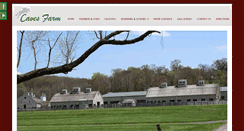 Desktop Screenshot of cavesfarm.com